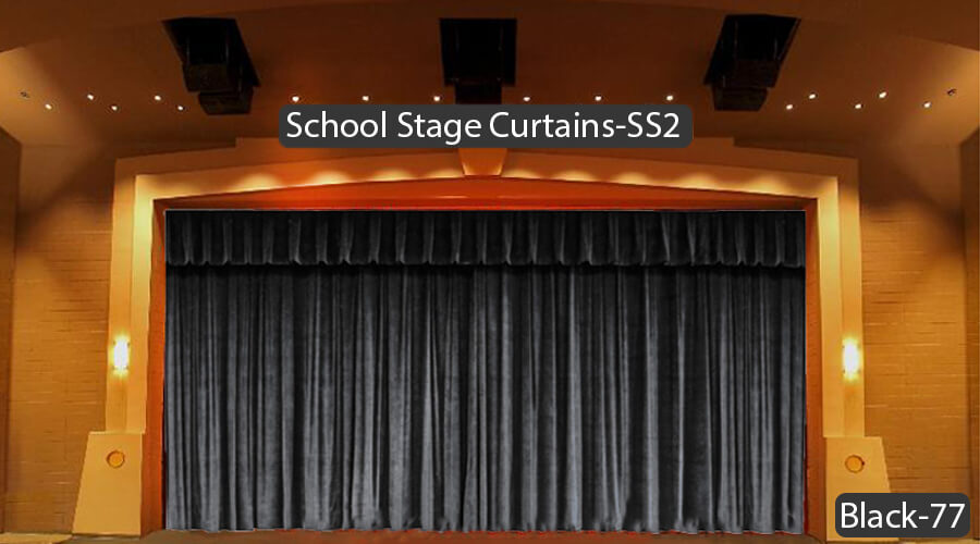 school stage curtains